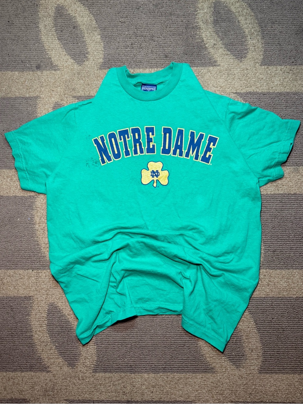 Notre Dame Fighting Irish Vintage Champs T-Shirt Size M